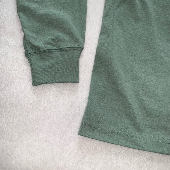 Carhartt Men’s Green Long Sleeve Tee Size M - Picture 3 of 6